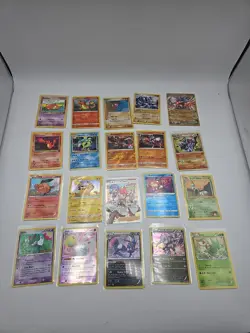 Lot Of 20 Pokemon Card Singles Lot Bundle Modern & Vintage - Image 1