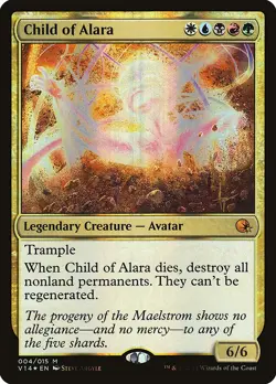 Child of Alara FOIL From the Vault: Annihilation HEAVILY PLD CARD ABUGames - Image 1