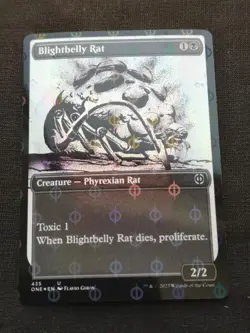 Blightbelly Rat - Step-And-Compleat - Phyrexia: All Will Be One - NM - EN - 435 - Image 1