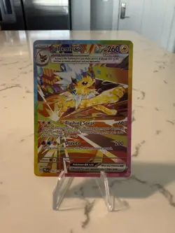 Pokemon TCG Prismatic Evolutions Jolteon ex 153/131 Special Illustration Rare - Image 1