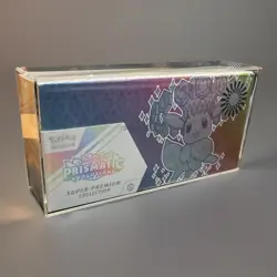 🔥Pokemon Prismatic Evolutions ultra premium Acrylic Display Case UPC SPC - Image 1