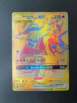 Reshiram & Charizard GX SM247 PROMO Premium Collection Box Pokemon | DENTS - Image 1