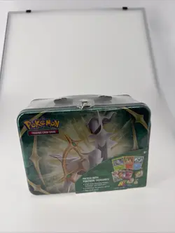 Pokemon 2022 Spring ARCEUS COLLECTORS CHEST LUNCH BOX FACTORY SEALED NEW - Image 1