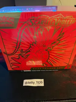 Pokemon TGC Scarlet and Violet Elite Trainer Box ETB Koraidon NEW FACTORY SEALED - Image 1