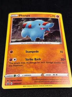 Phanpy SWSH117 Pokemon Sword & Shield Black Star Promo Holo 2021 NM-Mint - Image 4