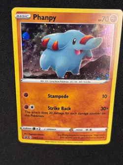 Phanpy SWSH117 Pokemon Sword & Shield Black Star Promo Holo 2021 NM-Mint - Image 5