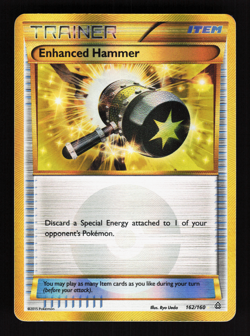 Enhanced Hammer 162/160 Primal Clash Rare Secret Pokemon LP - Image 1