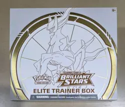 Pokemon TCG Sword & Shield Brilliant Stars Elite Trainer Box - ETB - 8 Packs - Image 1