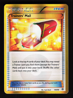 Trainers' Mail 100/98 Ancient Origins Rare Secret Pokemon LP - Image 1