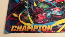 Mega Venusaur ex League Cup Champion PlayMat Pokemon TCG Official NEW play mat - Image 3