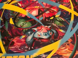 Mega Venusaur ex League Cup Champion PlayMat Pokemon TCG Official NEW play mat - Image 5