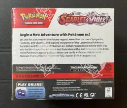 Pokemon Scarlet & Violet Base Set Booster Box New Sealed (Tear) - BOX 1 - Image 5