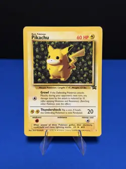 Pikachu #1 Pokemon Wizards Black Star Promo - MP - Image 1