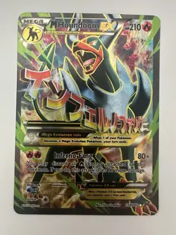 M Houndoom EX 🔥 154/162 Full Art | XY Breakthrough | English Pokemon TCG | LP - Image 1