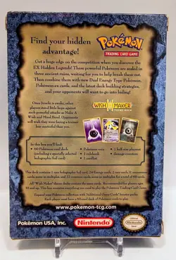 Pokemon TCG EX Hidden Legends Wish Maker Theme Deck, Open, Complete - See photos - Image 2