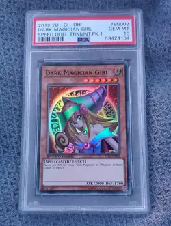 *PSA 10* DARK MAGICIAN GIRL Yu-Gi-Oh! Speed Duel 2019 TRNMT.PK.1 *GEM MT* - Image 1