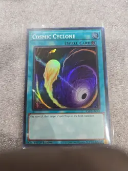 Cosmic Cyclone RA02-EN061 Super Rare 1st Edition NM Yugioh - Image 1