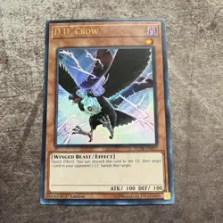 D.D. Crow - DUDE-EN027 - Ultra Rare 1st Ed Yugioh - NM - Image 1