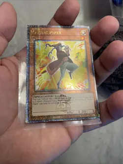 Mystic Piper RA04-EN005 25th Quarter Century Secret Rare! 1st Ed. Card Is NM! - Image 1