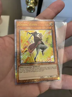 Mystic Piper RA04-EN005 25th Quarter Century Secret Rare! 1st Ed. Card Is NM! - Image 2
