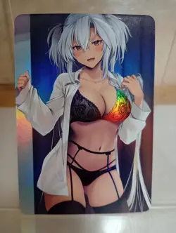 Anime Waifu Sexy Goddess Doujin Lewd ACG Card - Image 1