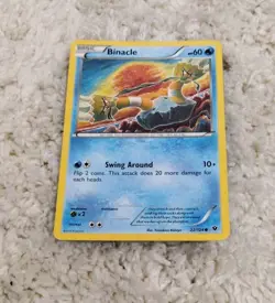 Pokemon Card BINACLE 22/124 EXCELLENT CONDITION CARDS - Image 1