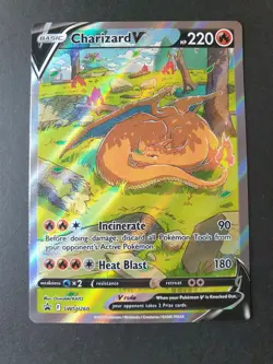 Charizard V SWSH260 Black Star PROMO Ultra Premium UPC Pokemon Card | DENTS - Image 1