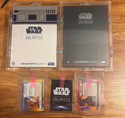 Star Wars Unlimited Convention Exclusive 2024 & 2025 + Promo Cards SIGNED! - Image 2