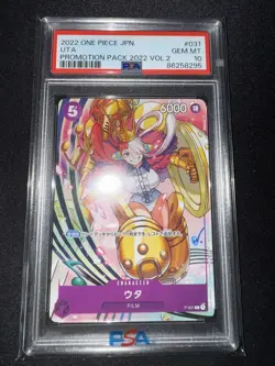Uta P-031 Psa 10 Promotion Pack Vol. 2 One Piece Card Game Ccg Promo Japanese - Image 1