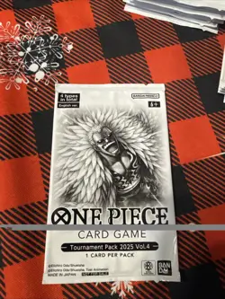 ONE PIECE Card Game Tournament Pack 2025 Vol. 4 Sealed English - Image 1