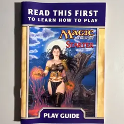 Magic the Gathering 1999 Starter Game Box With Two 40 Card Decks And Manuals - Image 4