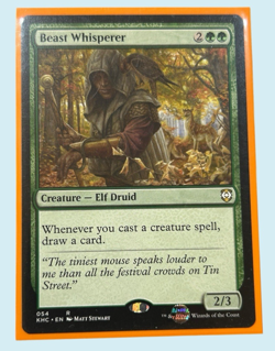 Beast Whisperer, Kaldheim Commander, NM Near Mint, Magic the Gathering MTG - Image 1