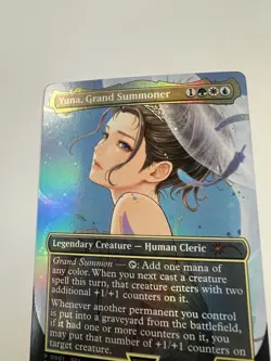 Yuna, Grand Summoner Special Promo MTG: Final Fantasy NM/M Never Played!! - Image 3