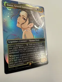 Yuna, Grand Summoner Special Promo MTG: Final Fantasy NM/M Never Played!! - Image 5