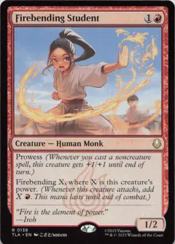 Firebending Student R Avatar: The Last Airbender 139 NM MTG - Image 1