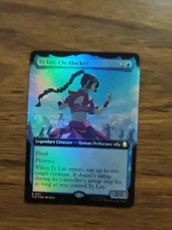 Ty Lee, Chi Blocker - Foil Extended Art TLA NM MTG - Image 1