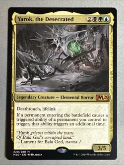 MTG / Yarok, the Desecrated / M20 / #220 / Regular / Mythic / NM - Image 1