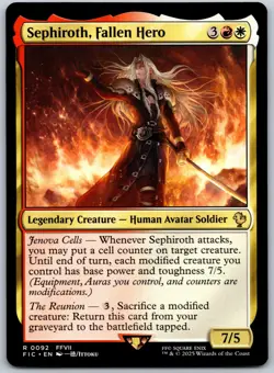 Sephiroth, Fallen Hero R Commander: FINAL FANTASY 92 NM - Image 1