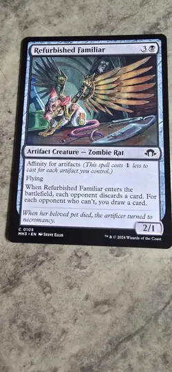Refurbished Familiar Modern Horizons 3 Regular Artifact Creature MTG NM - Image 1