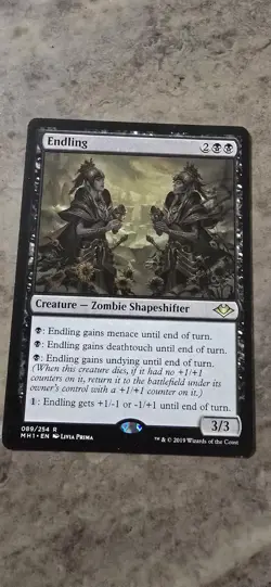 Endling Modern Horizons Regular LP Creature Zombie Shapeshifter Rare MTG - Image 1