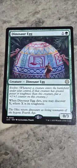 Dinosaur Egg Commander: the Lost Caverns of Ixalan Regular - Image 1