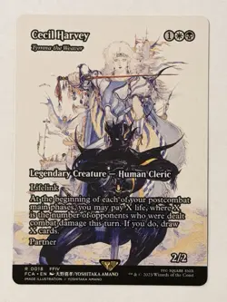 Cecil Harvey - (Showcase) Magic the Gathering Final Fantasy-Regular 0018 - Image 1