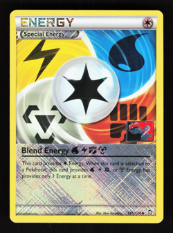 Blend Energy 118/124 Player Rewards CrossHatch Dragons Exalted Pokemon Promo - Image 1