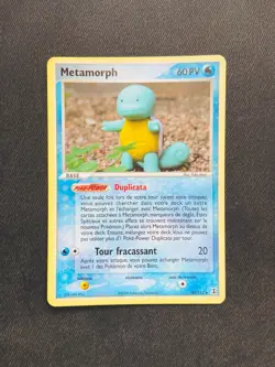 Carte Pokemon Metamorph 40/113 Carapuce Ex Especes Delta Bloc Ex Near Mint NM - Image 1