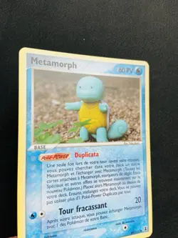Carte Pokemon Metamorph 40/113 Carapuce Ex Especes Delta Bloc Ex Near Mint NM - Image 2