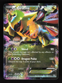 Giratina EX 92/124 Dragons Exalted Rare EX Holo Pokemon LP - Image 1