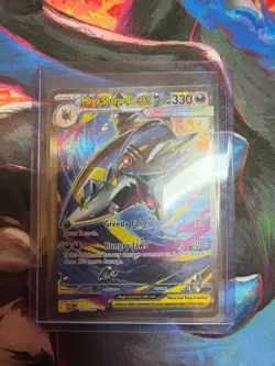 PSA 10 CONTENDER Mega Sharpedo ex 127/094 SIR Phantasmal Flames Pokemon TCG - Image 1