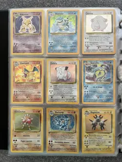 Pokemon Set Base Completo vintage ITA Italiano Exc/Nm 102/102 - Image 1