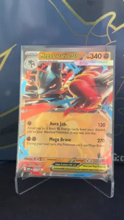 Mega Lucario ex MEP-012 MEGA Promo Pokemon TCG - Image 1