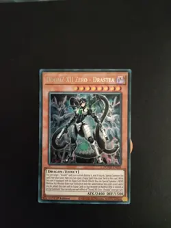 DOOD-EN008 DoomZ XII Zero - Drastea Secret Rare 1st Ed YuGiOh - Image 1
